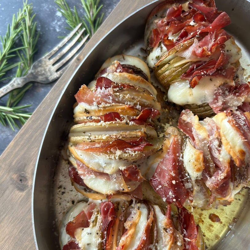 Patate alla Hasselback