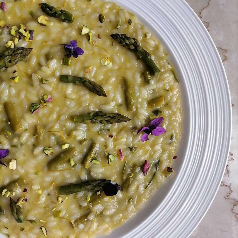 Risotto Asparagi e Loertis