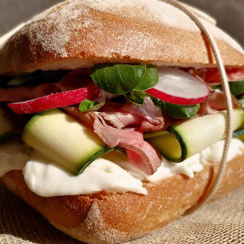 Panino roast beef