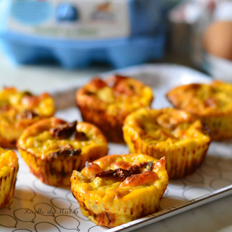 Muffin frittata alle verdure