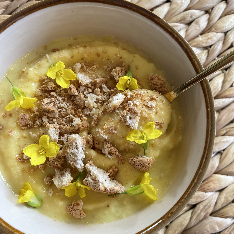 Sorbetto al mango e curcuma