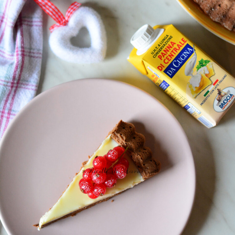 Torta ai due cioccolati