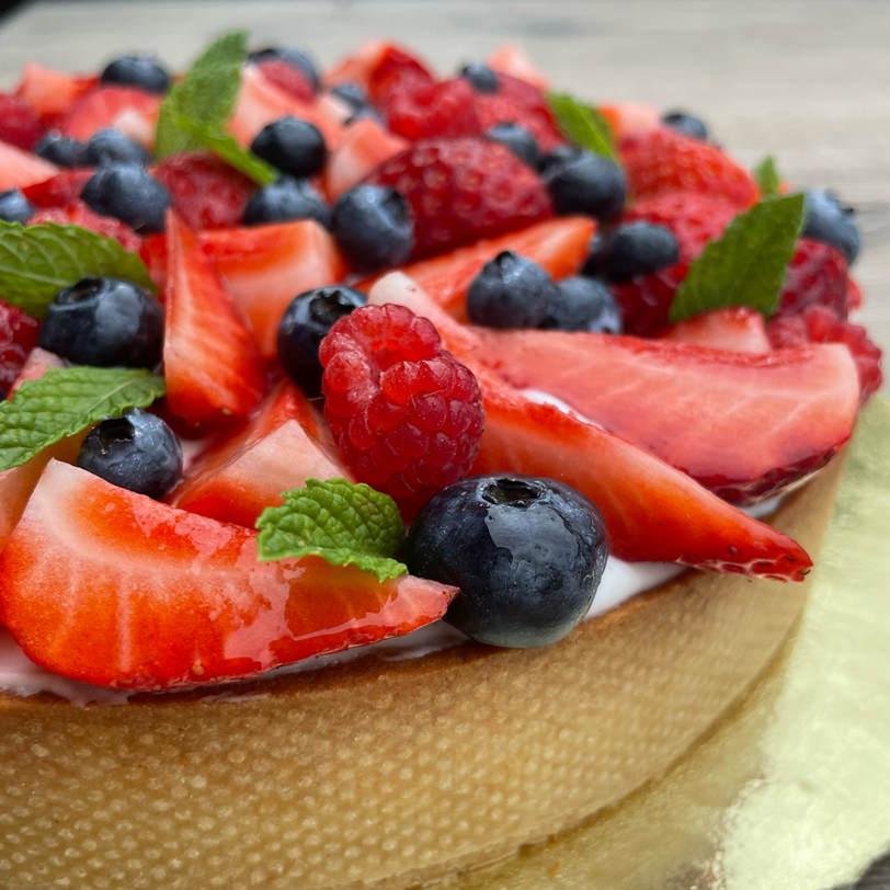 Torta golosa alla frutta