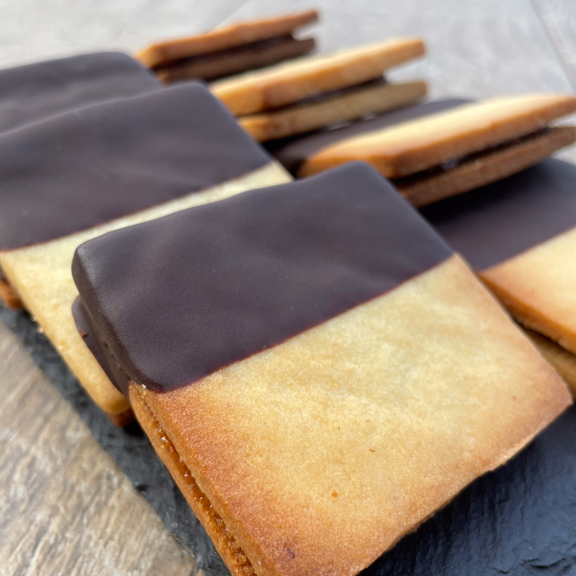 Biscotti cioccolato e arancia