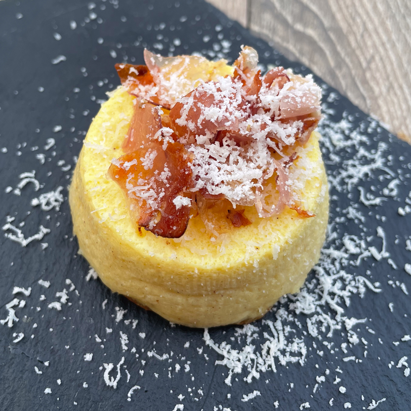 Flan al Grana Padano