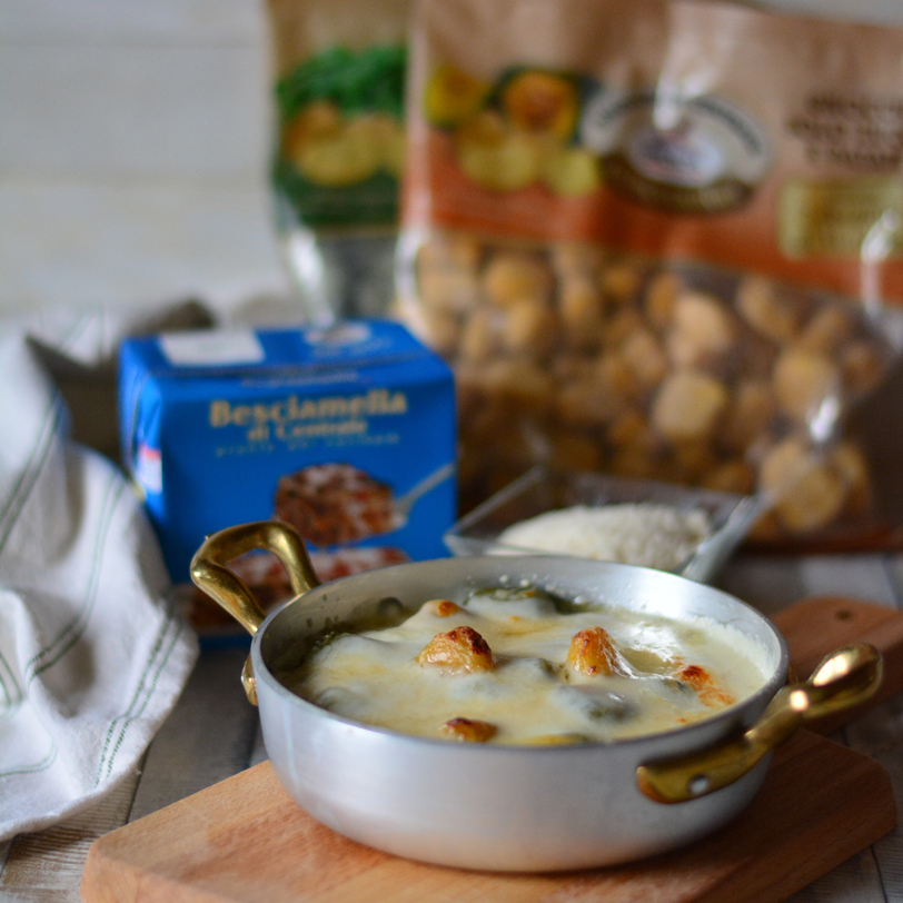 Gnocchi di Verdure gratinati al forno