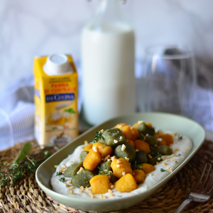 Gnocchi di Verdure su fonduta di Pecorino