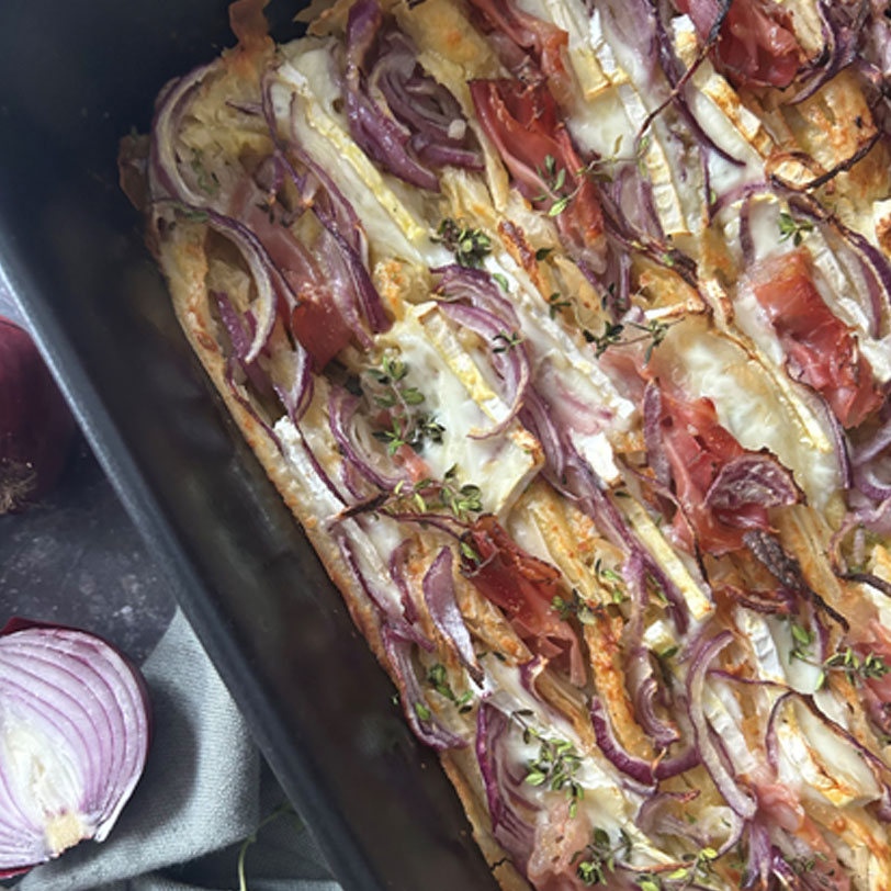 Torta salata crunchy