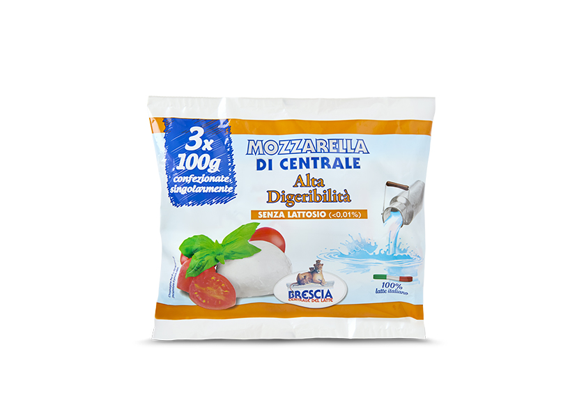 Mozzarella Tris Senza Lattosio