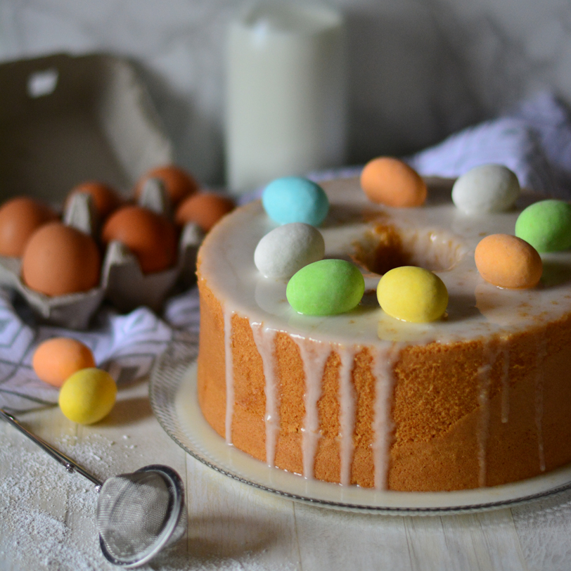 Chiffon Cake di Pasqua